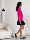 Constructor-dress fuchsia AIRDRESS Evening with removable black skirt