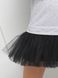 Set of 2 removable skirts fot constructor dress AIRDRESS Tyu-Tyu! XXS: lush black and green tartan