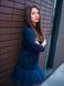 AIRDRESS set: navy blue top and 2 removable skirts (lush navy blue and red tartan)