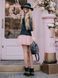 Constructor-dress black Airdress with removable blush pink skirt