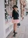 Constructor-dress black Airdress with removable blush pink skirt