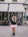 Constructor-dress black Airdress with removable blush pink skirt
