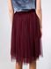 Marsala Bordo Tulle skirt AIRSKIRT CASUAL midi