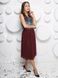 Marsala Bordo Tulle skirt AIRSKIRT CASUAL midi