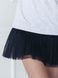 Removable not lush skirt for constructor dress AIRDRESS Tyu-Tyu! XXS black
