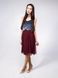 Marsala Bordo Tulle skirt AIRSKIRT CASUAL midi