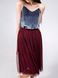 Marsala Bordo Tulle skirt AIRSKIRT CASUAL midi