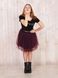 Plum Violet Tulle skirt Airskirt mini