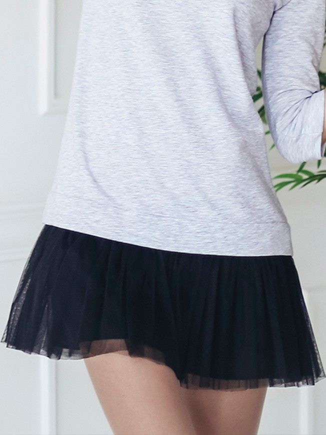 Removable not lush skirt for constructor dress AIRDRESS Tyu-Tyu! XXS black