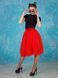 Red Tulle skirt AIRSKIRT