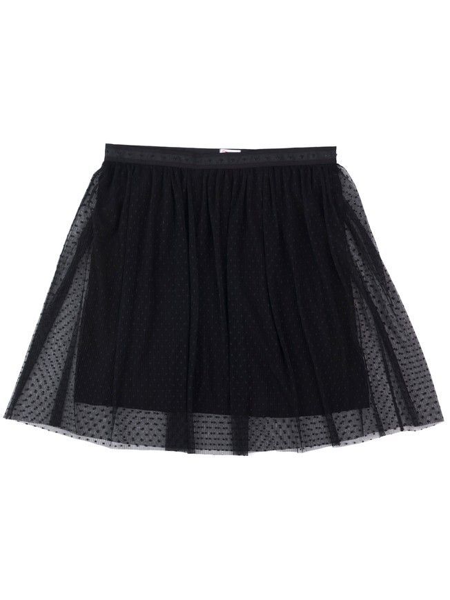 Set of 2 removable skirts fot constructor dress AIRDRESS Tyu-Tyu! XXS: lush blush pink and black midi gaufre