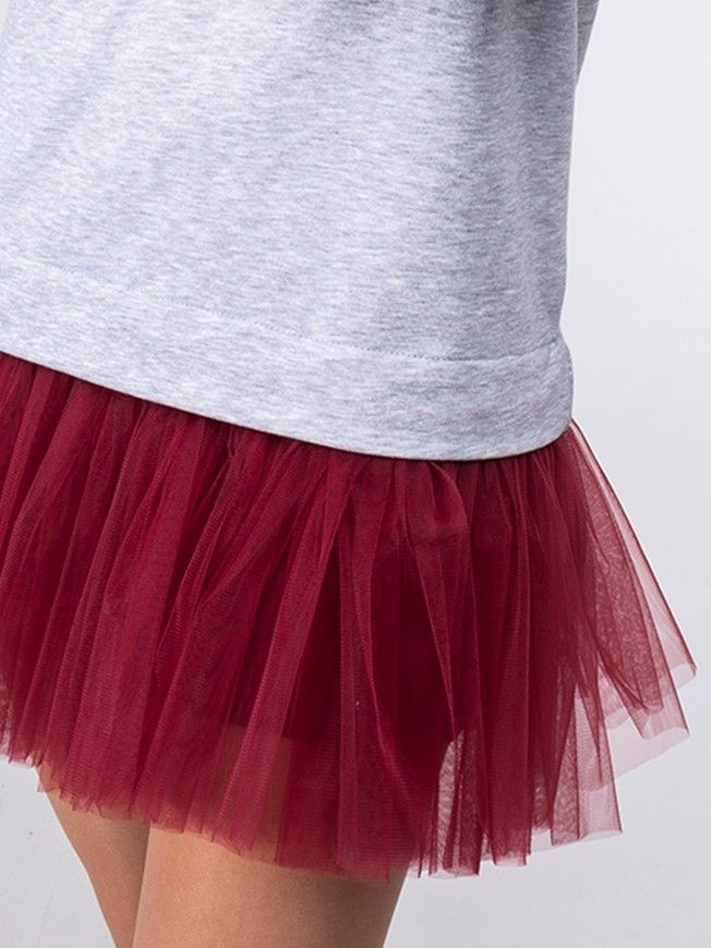 Removable skirt for constructor dress AIRDRESS Tyu-Tyu! L marsala