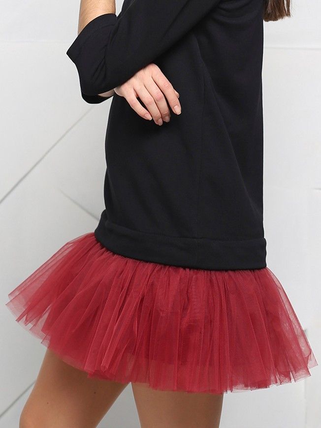 Removable skirt for constructor dress AIRDRESS Tyu-Tyu! L marsala