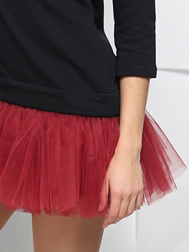 Removable skirt for constructor dress AIRDRESS Tyu-Tyu! L marsala