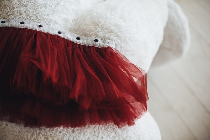 Removable skirt for constructor dress AIRDRESS Tyu-Tyu! L marsala