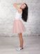 Blush Pink Tulle skirt Airskirt mini