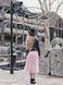 Blush Pink Tulle skirt with ruffle AIRSKIRT
