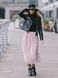 Blush Pink Tulle skirt with ruffle AIRSKIRT