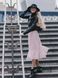 Blush Pink Tulle skirt with ruffle AIRSKIRT