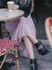 Blush Pink Tulle skirt with ruffle AIRSKIRT