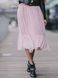Blush Pink Tulle skirt with ruffle AIRSKIRT