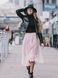 Blush Pink Tulle skirt with ruffle AIRSKIRT