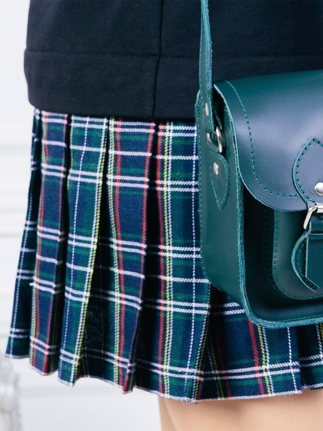 Set of 2 removable skirts fot constructor dress AIRDRESS Tyu-Tyu! XXS: red and green tartan
