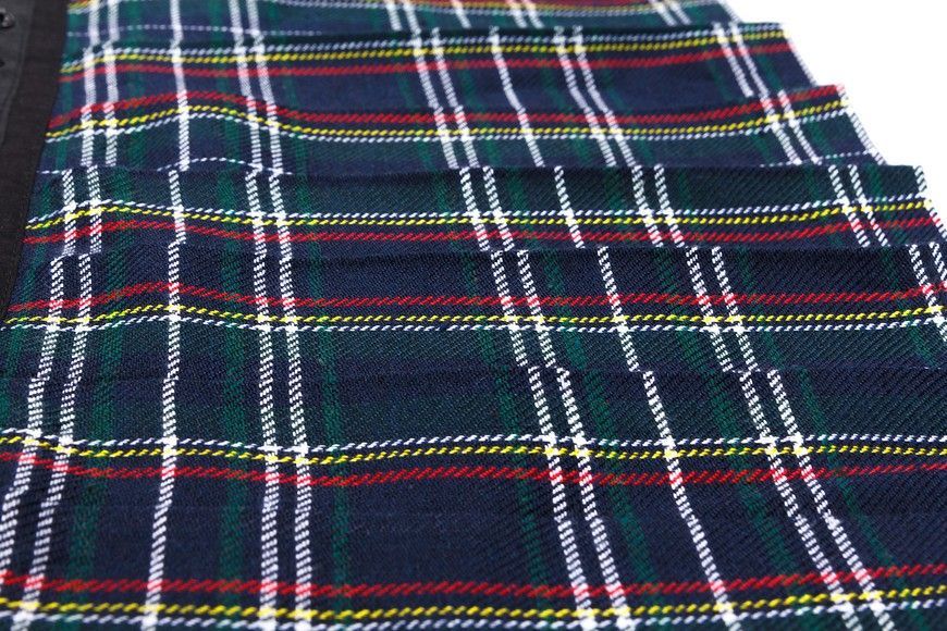 Set of 2 removable skirts fot constructor dress AIRDRESS Tyu-Tyu! XXS: red and green tartan