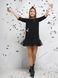 AIRDRESS set: black top and 3 removable skirts (lush black and smoky, red tartan)