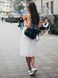 White Tulle skirt AIRSKIRT CASUAL midi