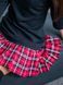 Removable skirt for constructor dress AIRDRESS Tyu-Tyu! XXS red tartan
