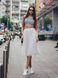 White Tulle skirt AIRSKIRT CASUAL midi