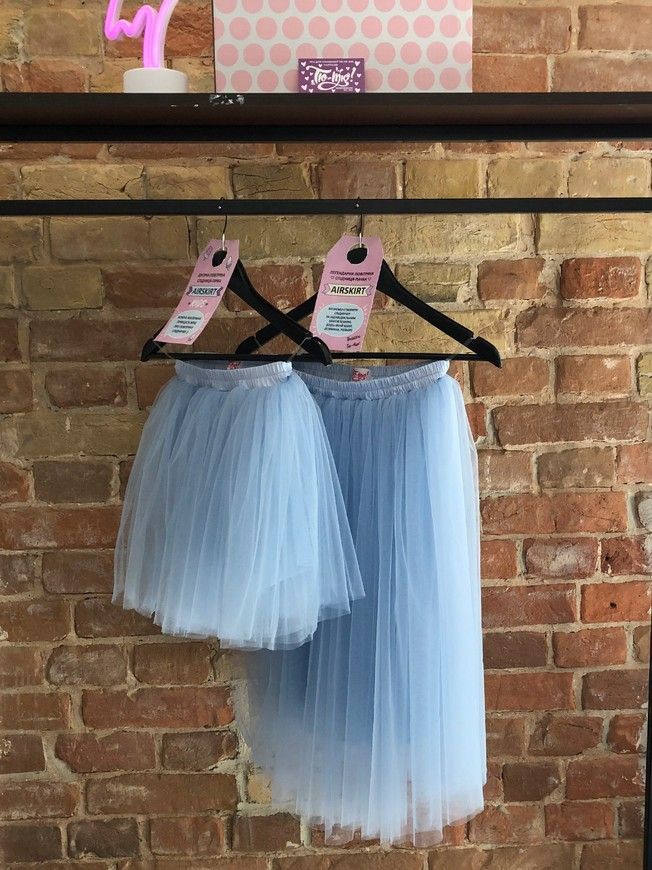 Red Tulle skirt AIRSKIRT Family Look