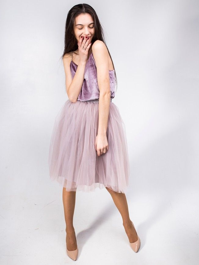 Red Tulle skirt AIRSKIRT Family Look