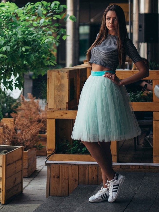 Комплект спідниць-пачок AIRSKIRT Family Look м'ятний