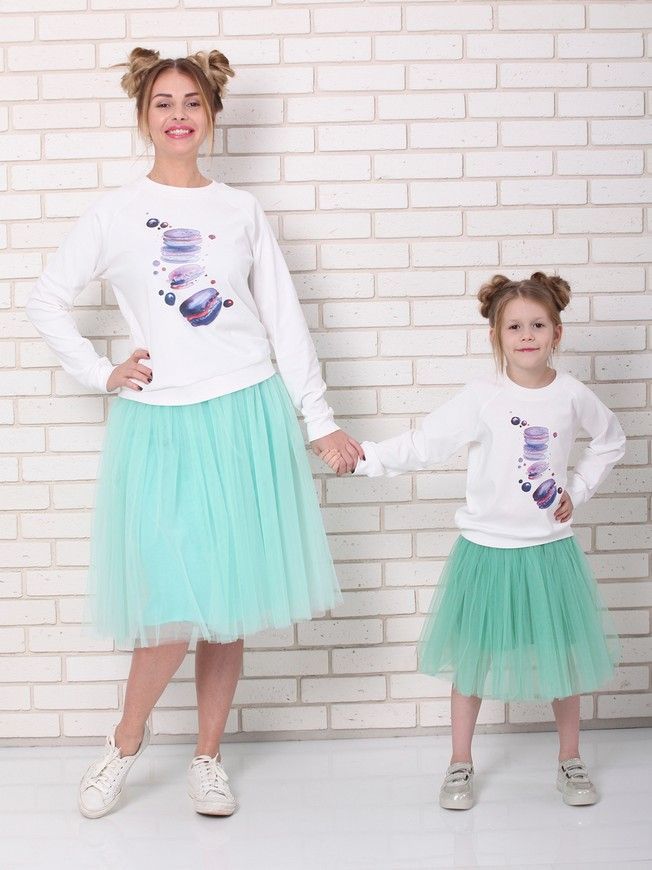 Комплект спідниць-пачок AIRSKIRT Family Look м'ятний