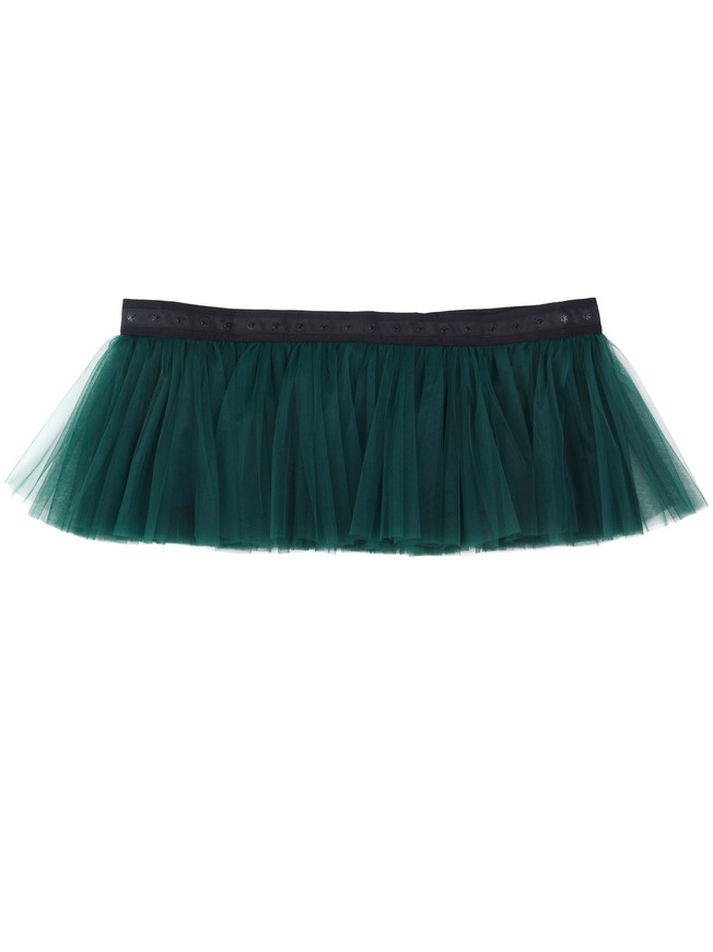 Set of 3 removable skirts fot constructor dress AIRDRESS Tyu-Tyu! XXS: lush plum, navy blue, emerald green