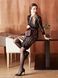 Black Shirt-dress AIRSKIRT Lace with beige lining