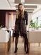 Black Shirt-dress AIRSKIRT Lace with beige lining
