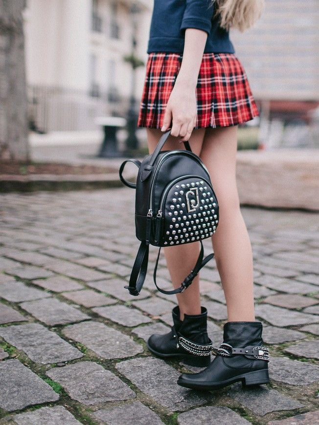 Set of 2 removable skirts fot constructor dress AIRDRESS Tyu-Tyu! XXS: lush navy blue and red tartan