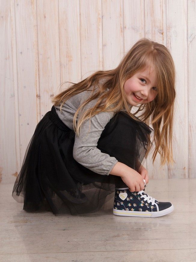 Black kids tulle skirt AIRSKIRT
