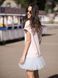 Constructor-dress pink Airdress with removable blue skirt