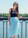 Sky Blue Tulle skirt AIRSKIRT CASUAL midi