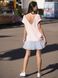 Constructor-dress pink Airdress with removable blue skirt