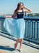 Sky Blue Tulle skirt AIRSKIRT CASUAL midi