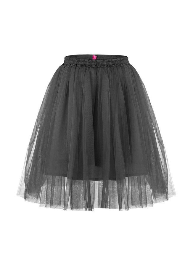 Black Tulle skirt Airskirt mini