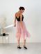 Blush Pink Tulle skirt with ruffle AIRSKIRT