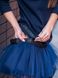 Constructor-dress Navy blue Airdress with removable Navy blue skirt