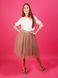 Beige Latte Tulle skirt AIRSKIRT