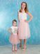 Blush Pink Tulle skirt AIRSKIRT Family Look